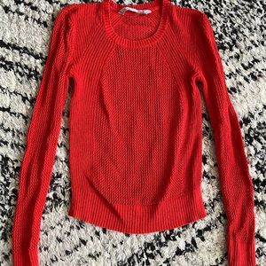 Athleta Red Sweater